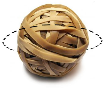 Giant Rubber Brand Ball